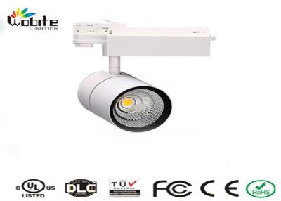 China 80RA LED Track Spot Light COB Lighting 30W 2700lm Sharp Chip Aluminum Alloy for sale