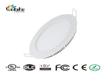 China Ultra Slim LED Panel Light 15W 1500LM 2835 SMD Rround Shape CRI 75 Energy Saving for sale