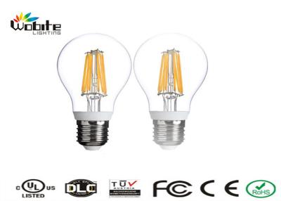 China 400 Lumen 12W LED Filament Lamp B22 Candle Bulb 2800K / 6400K Maintainance Free for sale