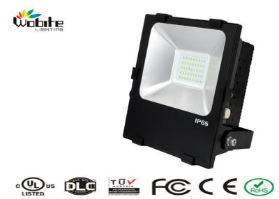 China Parking Lot Grey LED Flood Lighting 110Lm / W , 50W Outdoor LED Flood Lights for sale