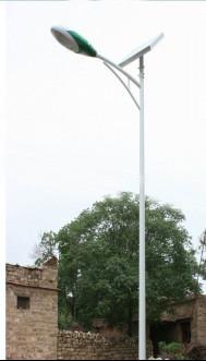 China 21 Watt Outside Commercial Street Lights 8 Mts Height 60wp Panel Solar for sale