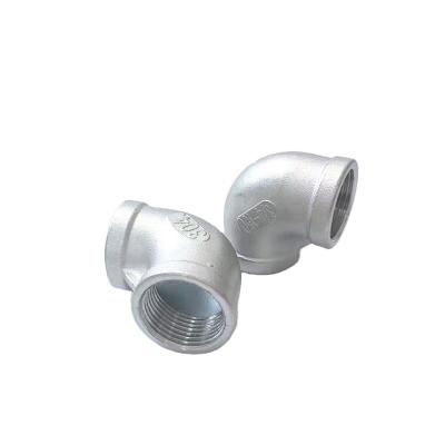 China Factory Price OEM Industrial Durable Professional Stainless Steel 304 90 Elbow for sale