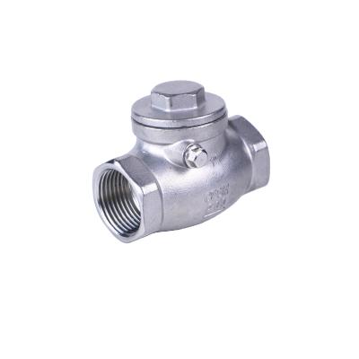 China Kitchen manufacturer direct sale stainless steel check valve H14 check valve home 3/4 check valve for sale