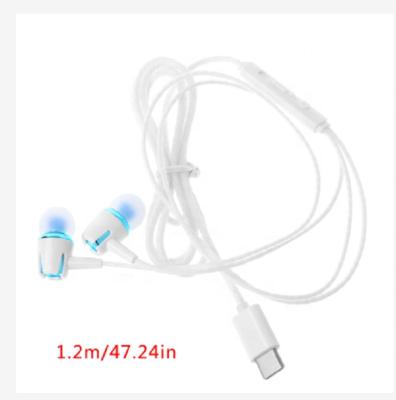 China Sustainable Wired Control USB Type-C Earbuds Stereo With MIC earphone For Letv LeEco Le 2/Max/Pro For Xiaomi Mi5 Mi6 hot sale for sale