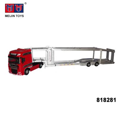 China High quality 1/50 simulation model alloy car toy transport truck for sale