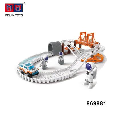 China Non-Toxic Popular Plastic Slot Electronic Wholesale Toy Car Track Eco-friendly for sale