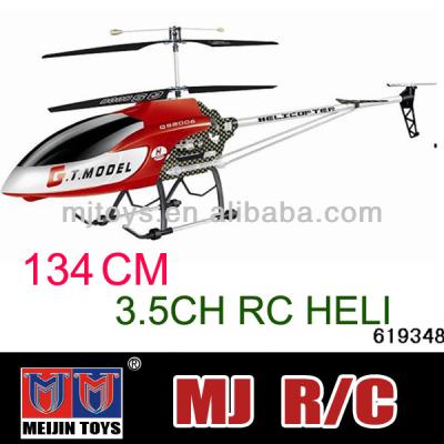 China Adult Universal RC Hobby 134cm Large Remote Control 3.5CH Helicopter For Sale for sale