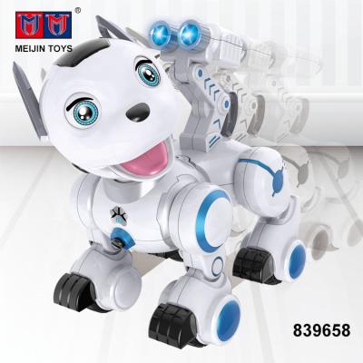 China Battery operated good quality electronic smart toy rc robot infrared robot dog for kids for sale