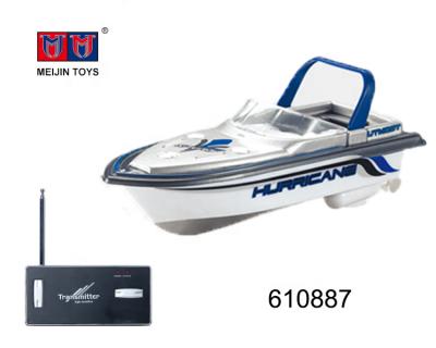 China RC Model Custom Design Kids Toys 13cm Wireless Remote Control Mini Boat for sale