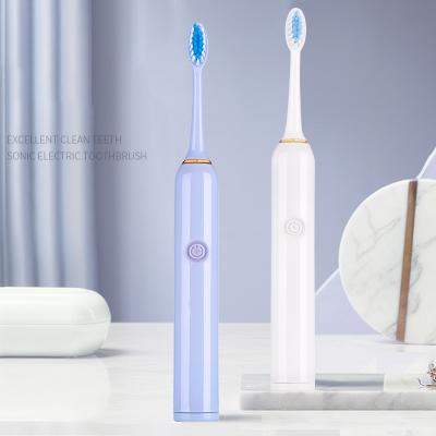 China Cheapest Electric Toothbrush 19000 Frequency Dupont Bristle Battery Operated Oral Care Vibrating Electric Toothbrush Whitening for sale