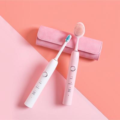 China Whitening Teeth Electric Toothbrush OEM Care Oral Appliances Electric Toothbrush With Charging Station Electric Toothbrush Private Logo for sale