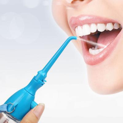 China Blue Portable Sonic Water Toothbrush Water Flosser Outdoor Oral Care Water Flossers Mini Water Flosser Teeth Dental Cleaning for sale