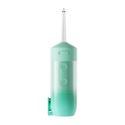 China Outdoor Sonic Water Flossers Oral Care Usb Charging Mini Portable Portable Dental Water Flosser Green Orange White for sale