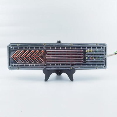 China Trailer Truck Bus Agricultural Vehicles Led Tail Lights Hot Sale Truck Trailer Waterproof 24V Rear Led Tail Brake Lights With Big Arrow Turn Signal Lamp for sale