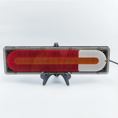 China Trailer Truck Bus Agricultural Vehicles Led Tail Lights Truck Accessories Waterproof 24V Rear Brake Reverse Multifunction Lamp Led Tail Light For Lorry Trailer for sale