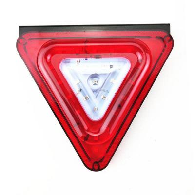 China Trailer Truck Bus Led Tail Lights Truck Hot Selling Customizable Triangle 24V Trailer Warning Light Turn Signal Tail Lamp for sale