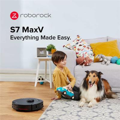 China Household Roborock S7MaxV Robot Vacuum and Sonic Mop with Reactive AI 2.0, Plus App and Voice Control for sale