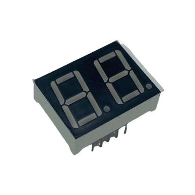 China 0.56 Inch 2 Segment Indoor Green Digit 7 Small High Brightness Red White Full Color LED Display For Home Application for sale