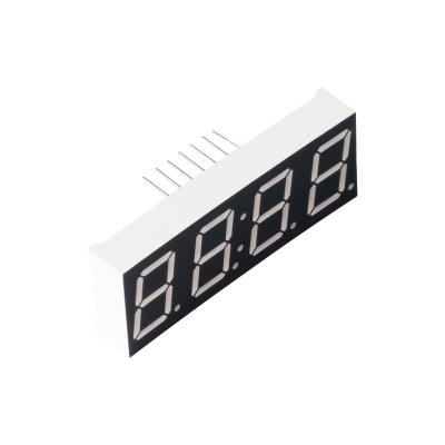 China 0.56 Inch 4 Segment Indoor Green Digit 7 Small High Brightness Red White Full Color LED Display For Home Application for sale