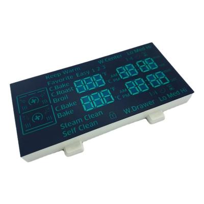 China Customized 4 Digit 7 Segment High Brightness Indoor Kitchen LED Display Full Color Screen For Oven Control With Best Quality for sale