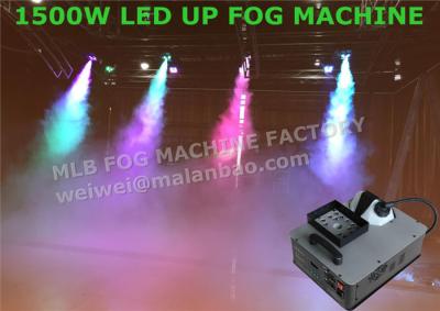 China High Velocity Vertical RGB DMX512 LED Up Shot Fog Machine For Colored Smoke for sale