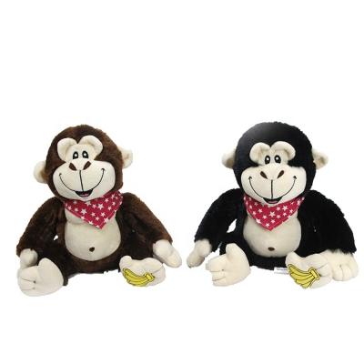 China Cotton Customized Kawaii Cute Toy Gorilla Banana Plush Soft Stuffed Animal Toy Wholesale for sale