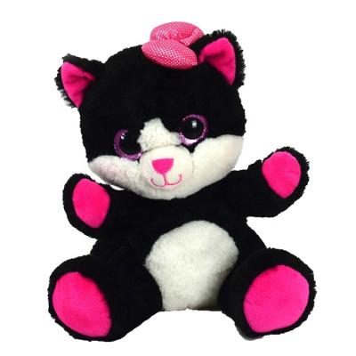 China Wholesale custom cotton kawaii toy soft doll stuffed plush bow kitten cat plush animal toys for sale