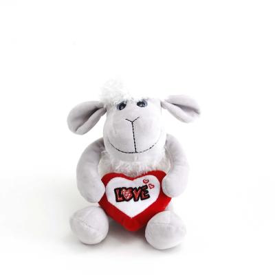 China Wholesale China Toy Manufacturer Custom Made Plush Toy Stuffed Sheep Cartoon Animal Toy for sale