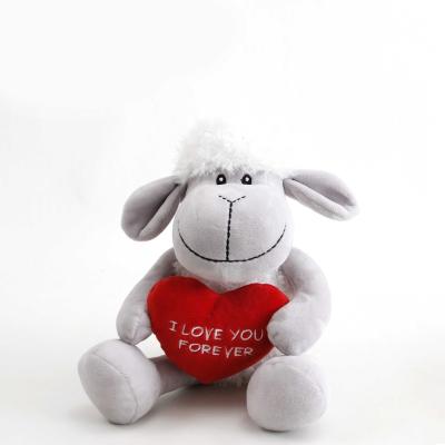 China Good Quality Cartoon Valentine's Day Custom Shaped Stuffed Plush Toys Custom Toys For Children for sale