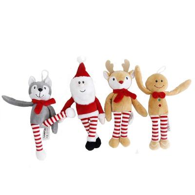 China Pretty Gift Original Personalized Stuffed Custom Soft Plush Christmas Toy Animal Pendant for sale