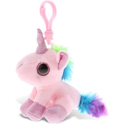 China Cotton Amazon Hot Selling Customize Cute Unicorn Toy Key Chain Unicorn Stuffed Animal Plush Toys for sale