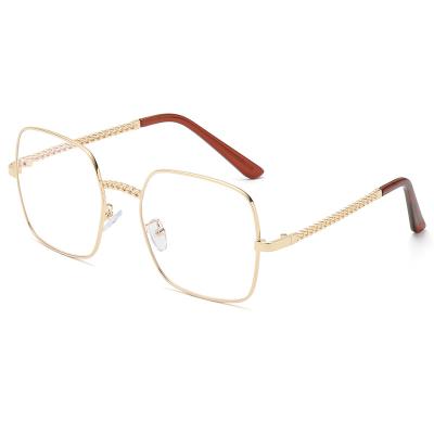 China For reading glass metal glass blue light blocking men large frame anti glass women high quality blue light glass computer for sale