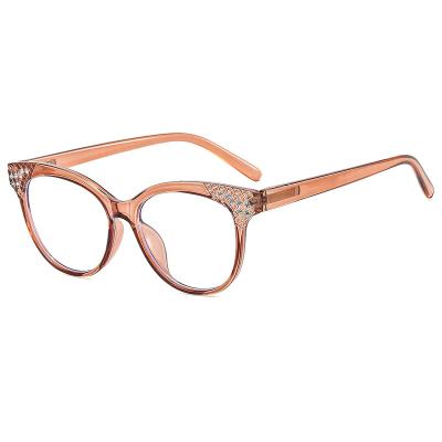 China For Reading Glasses Shape Classic Round TR Frames Anti Blue Light Women Men TR90 Glasses Blue Light Blocking Glasses for sale