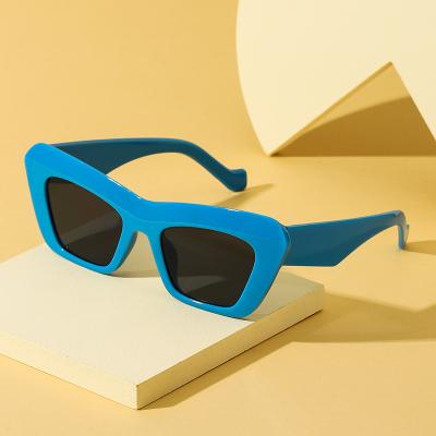 China Fashion Sunglasses Shape Cat Eye Sunglasses Women Trend Personality UV400 Sun Glass Street Photo Red Sunglasses Online for sale