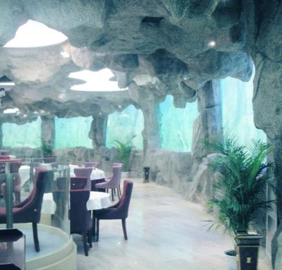 China aquarium acrylic wall restaurant acrylic sheet/acrylic aquarium wall sheet for sale