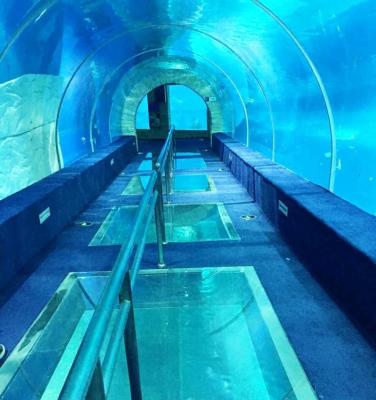 China Acrylic thick cast plexiglass acrylic sheets for tunnel for sale