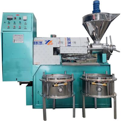 China High oil yield efficiency oil pressing machine for home usehydrolic black seed caster soybean oil press machine for sale