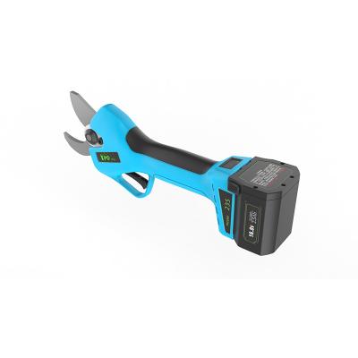 China 21V Cordless Handle Garden Metal Pruner Anti-skid Electric Scissors 2AH Battery Cutting Shears For Branch for sale