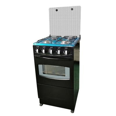 China Zhongshan Traditional Hot Sale Gas Cooker Oven with 4 Brass Gas Burners for South American for sale