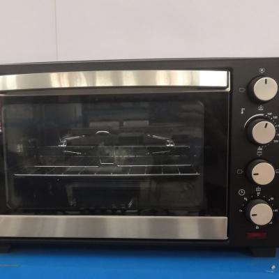 China Household Kitchen Toaster Oven Convection Cake Bread Baking Oven with Adjustable Grill Rack and 60 Minute Timer for sale