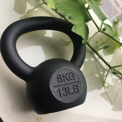 China Universal Solid Coated Competition Kettlebell Logo Gym Fitness Unisex Cast Cross Custom Fit Squat Training Exercising for sale