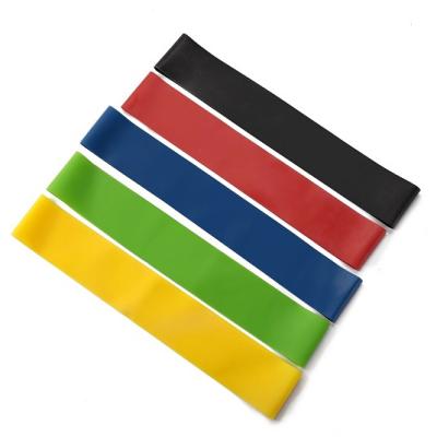 China Custom Printed Resistance Bands Booty Bands Set 1.5m Wholesale Home Fitness Resistance Bands for sale