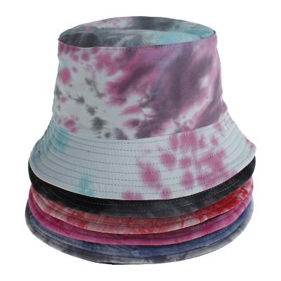 China 2022 Wholesale JOINT Trendy Tie Dye Bucket Hats Quality Hats Customizable for sale