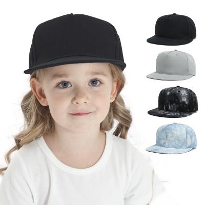 China 2022 New Style Hip Hop Kid Hat Hip Hop Hat Boys Girls Solid Color Link Dye Baseball Cap Outdoor Children's Snapback Hat for sale