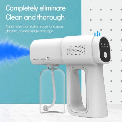 China Portable Rechargeable Home Hygiene Spray Gun Disinfection Steam Spray Gun 223*192*65mm for sale