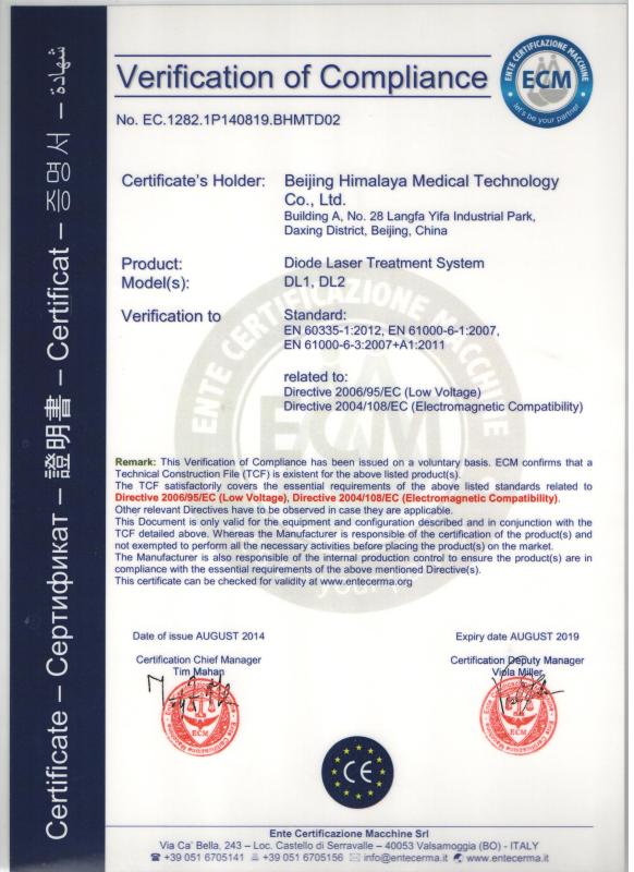 TUV - Beijing Himalaya Medical Technology Co.,ltd