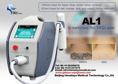 China Nd yag Laser Tattoo Removal Equipment , skin rejuvenation machine for sale