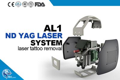 China Dual Wavelength Q Switched Nd Yag Laser Tattoo Removal Equipment For Pigmentation Removal for sale