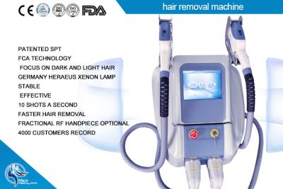 China Hair removal / wrinkle remover / skin rejuvenation machine IPL SHR Elight 3 in 1 system for sale