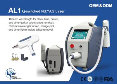 China 2000mj Plug And Play Birthmark Makeup Q Switch Laser Tattoo Removal Machine for sale